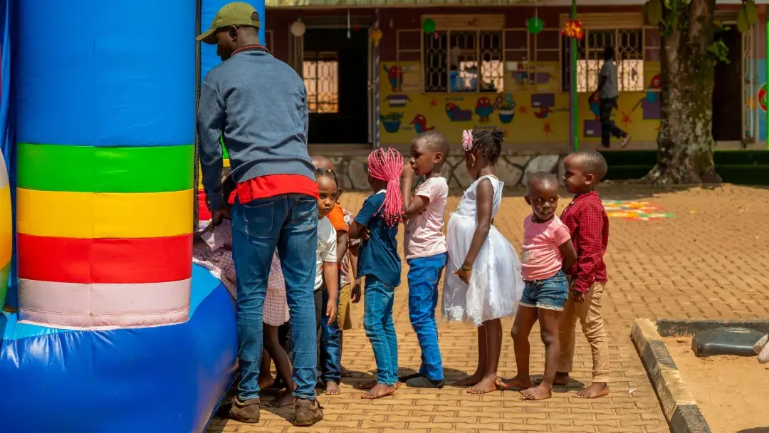 Bouncing castle time