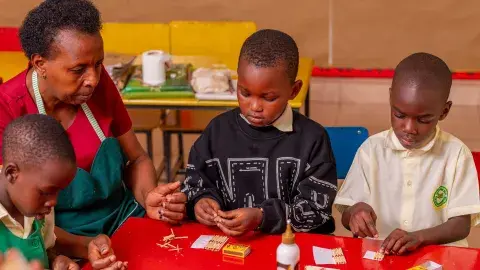 Pasting to make tables, Middle A