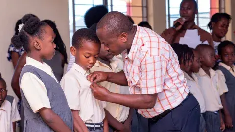 Class teachers with incoming class monitor