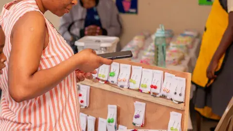 Parent taking picture